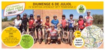 Diumenge 6 juliol, pedala amb BTT!